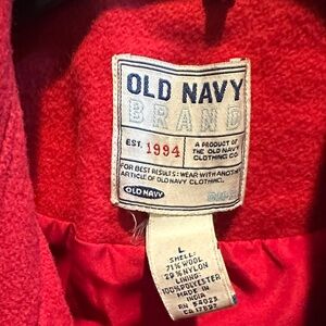 Old Navy Vibrant Red Outerwear
